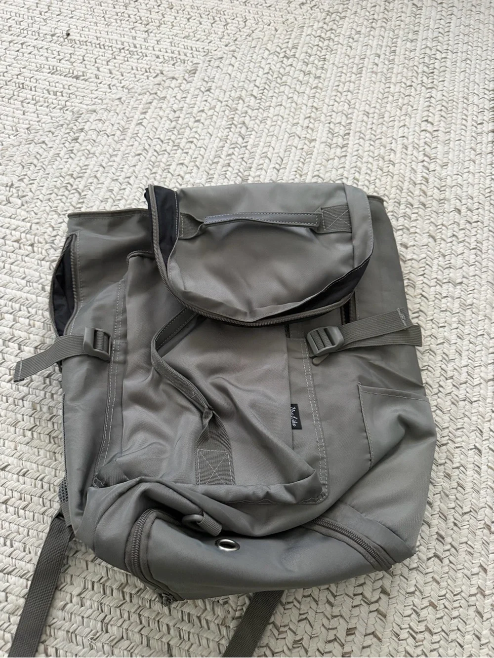Grey Backpack - Casual Daypack